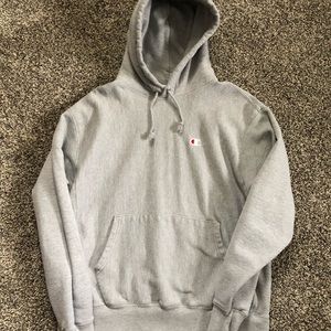 Champion Reverse Weave Hoodie (Grey)
